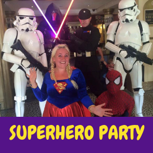 superhero-kids-party-entertainer Sussex, Surrey, Hampshire, Kent or London