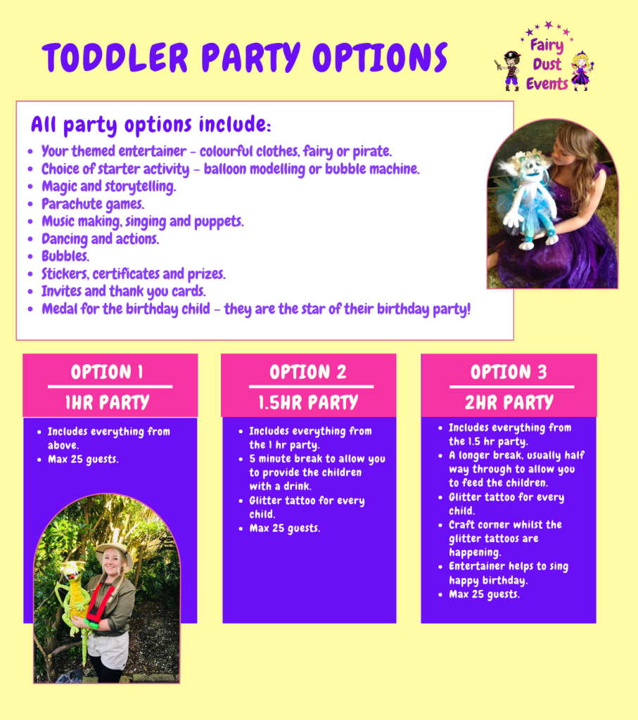 toddler kids party entertainer